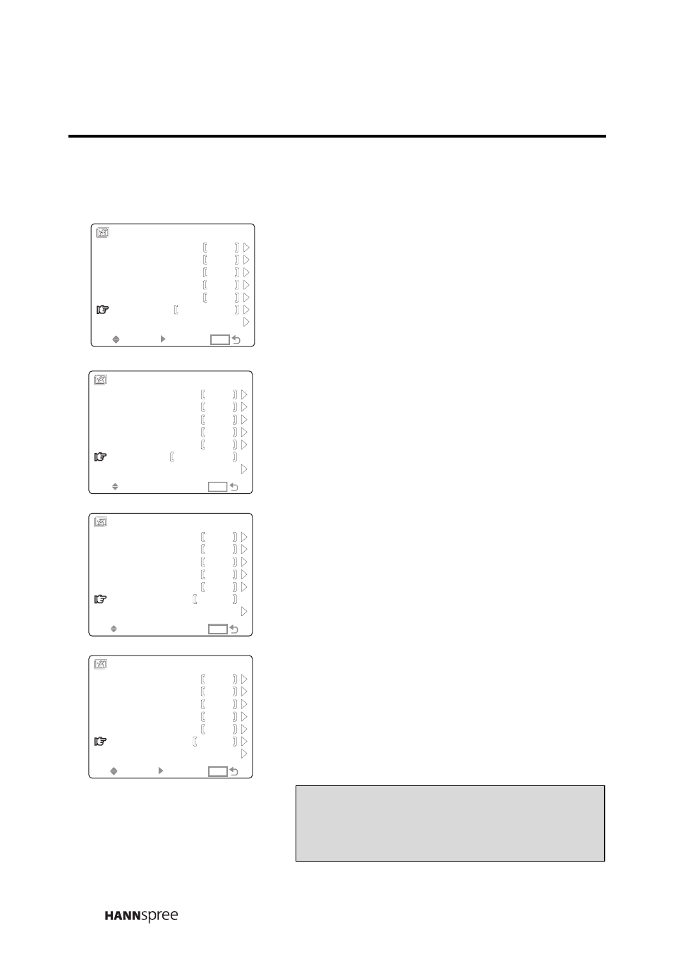 Color, Neutral color, Warm color | Cold color, Press the ch down button to select color | HANNspree ST02-15A1 User Manual | Page 39 / 66