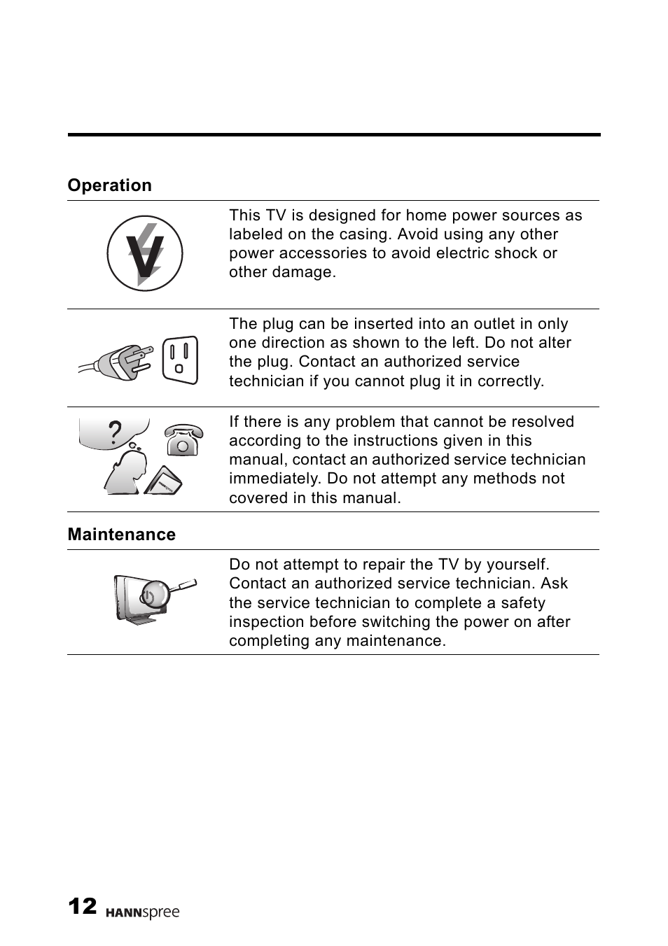 HANNspree F645-10U1-000 User Manual | Page 13 / 63