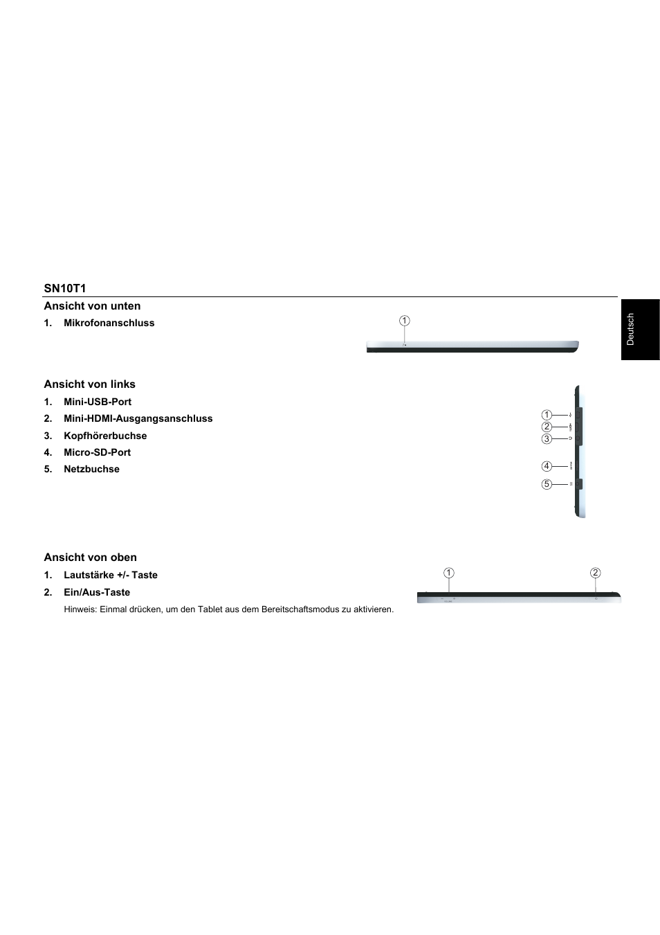 HANNspree SN10T1 User Manual | Page 11 / 32