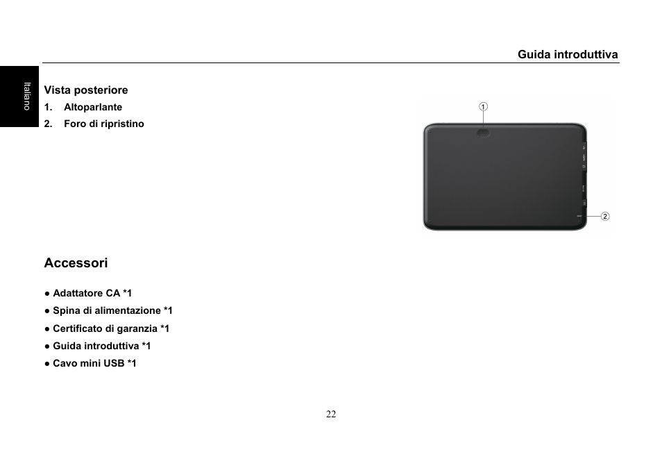 Accessori | HANNspree SN10T1 User Manual | Page 24 / 32