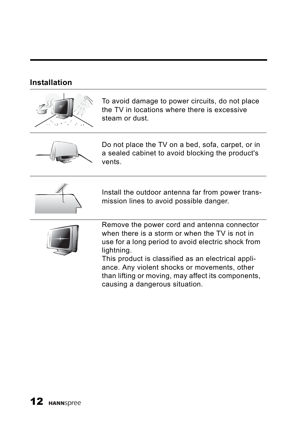 HANNspree F660-10A1 User Manual | Page 13 / 59