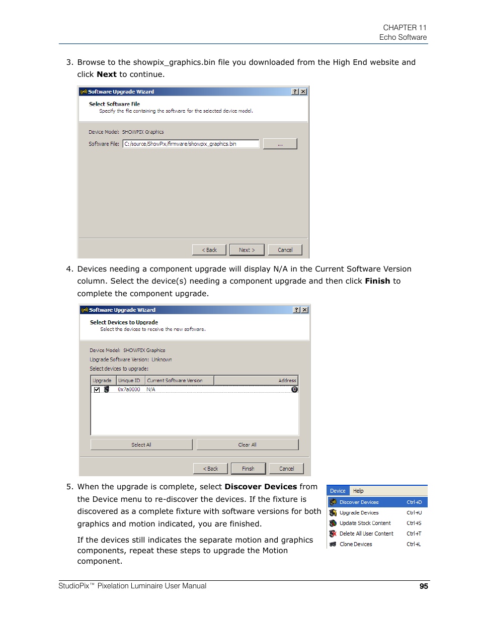 High End Systems StudioPix Pixelation Luminaire User Manual | Page 109 / 118