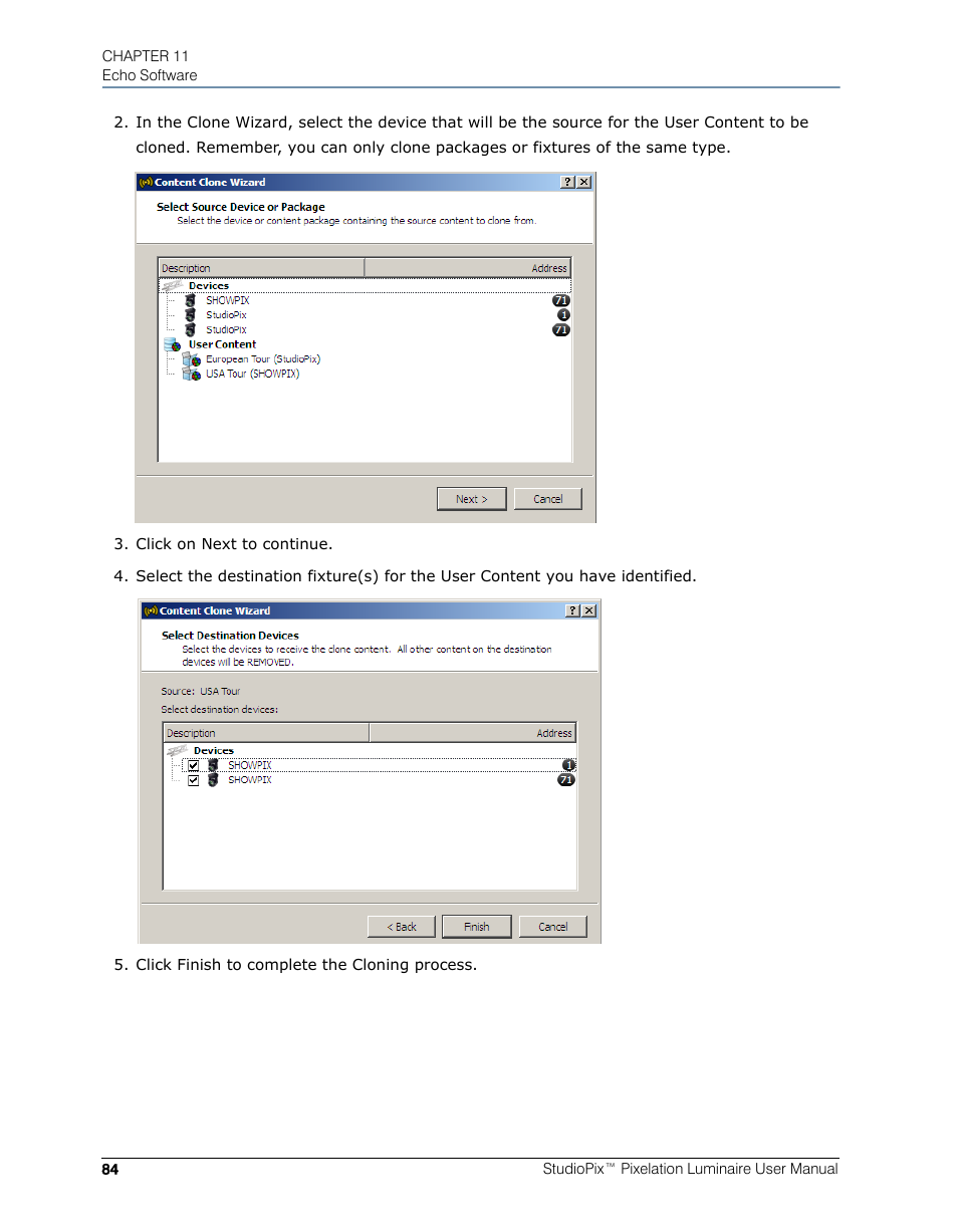 High End Systems StudioPix Pixelation Luminaire User Manual | Page 98 / 118