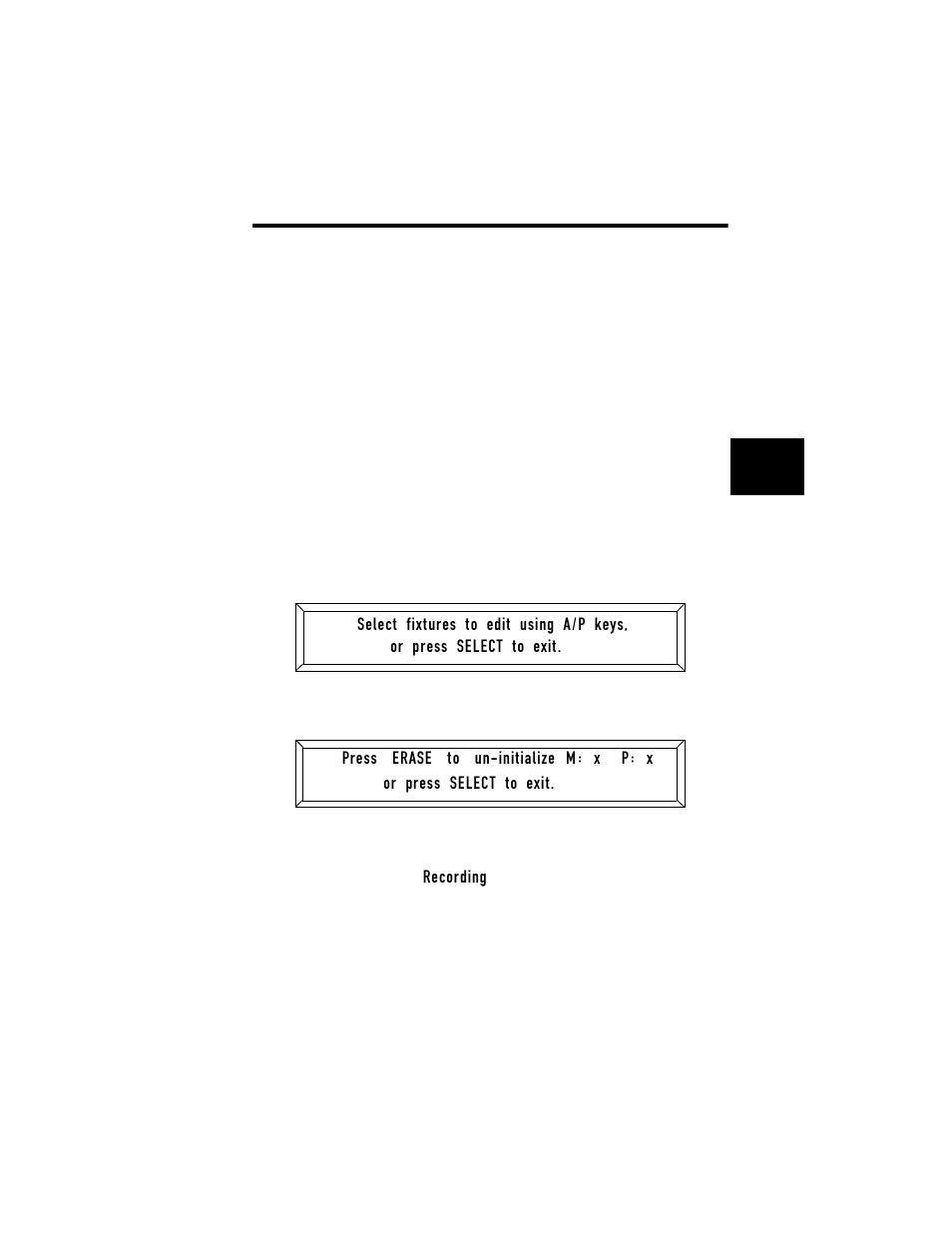 Erasing pages | High End Systems High End LCD Controller for Studio Color User Manual | Page 111 / 272