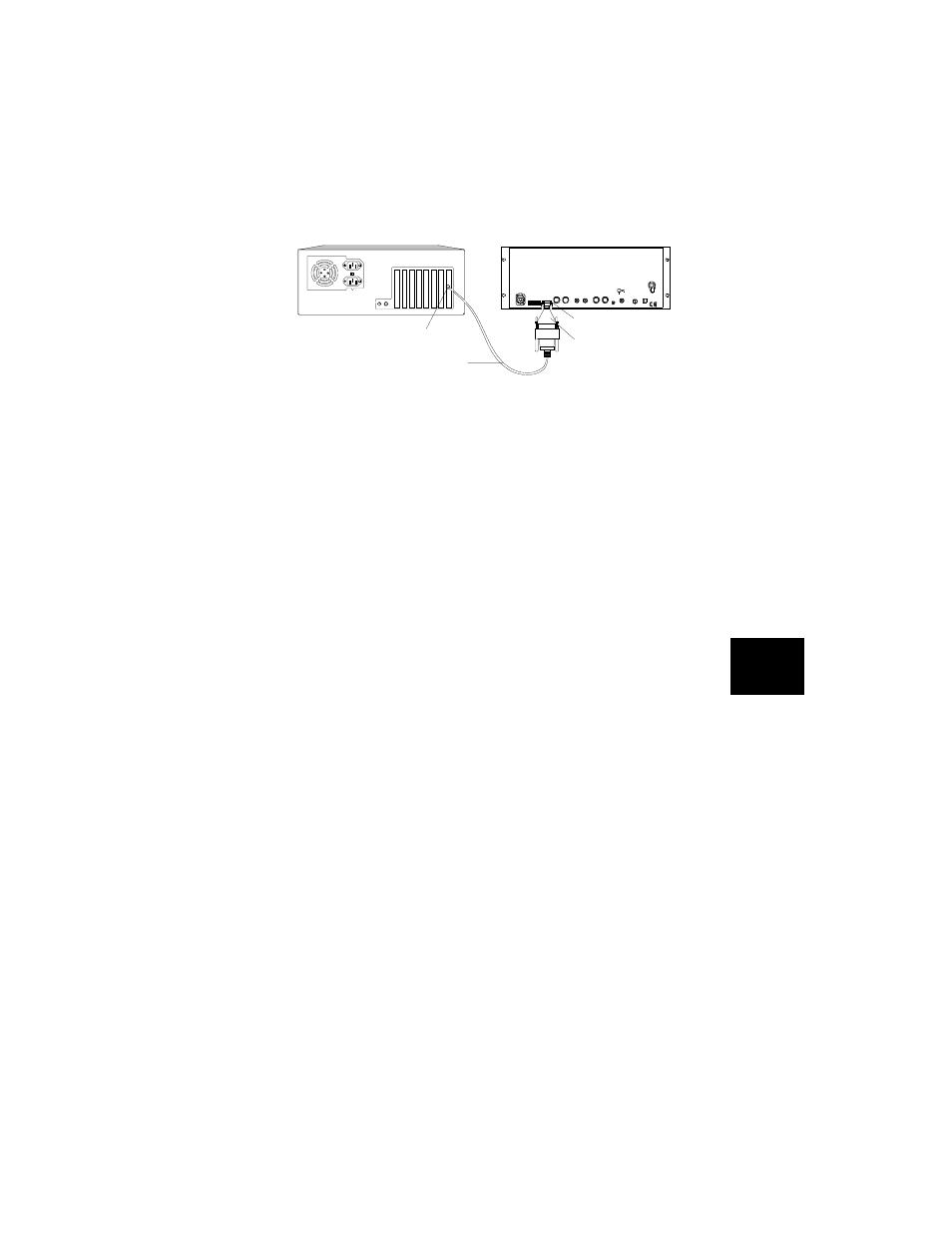 Figure 77 . connecting a macintosh to the control, Setting up the software, Setup summary | White knight v11.14 setup procedure | High End Systems High End LCD Controller for Studio Color User Manual | Page 187 / 272