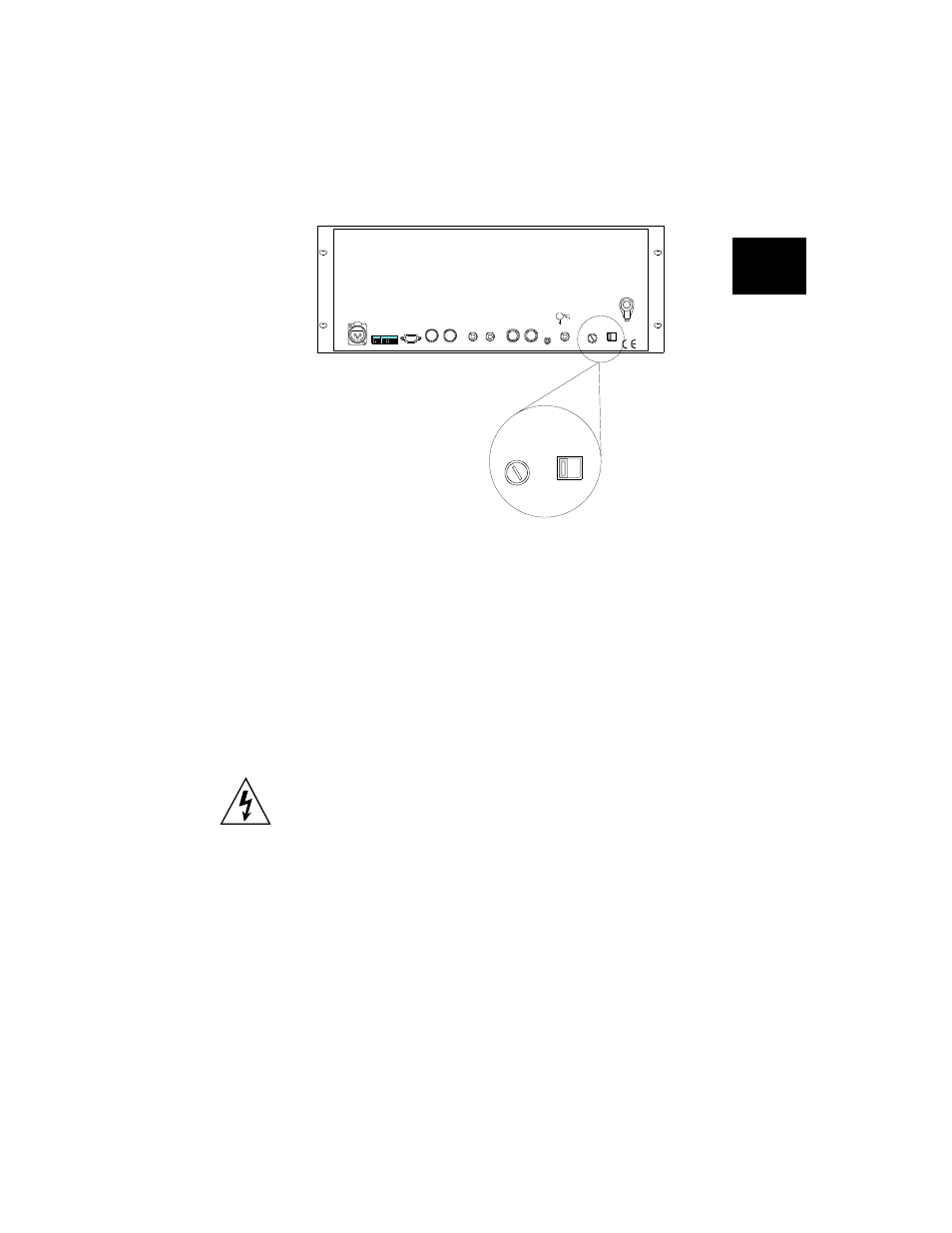Figure 11 . location of the controller’s voltage, Replacing the fuse | High End Systems High End LCD Controller for Studio Color User Manual | Page 31 / 272