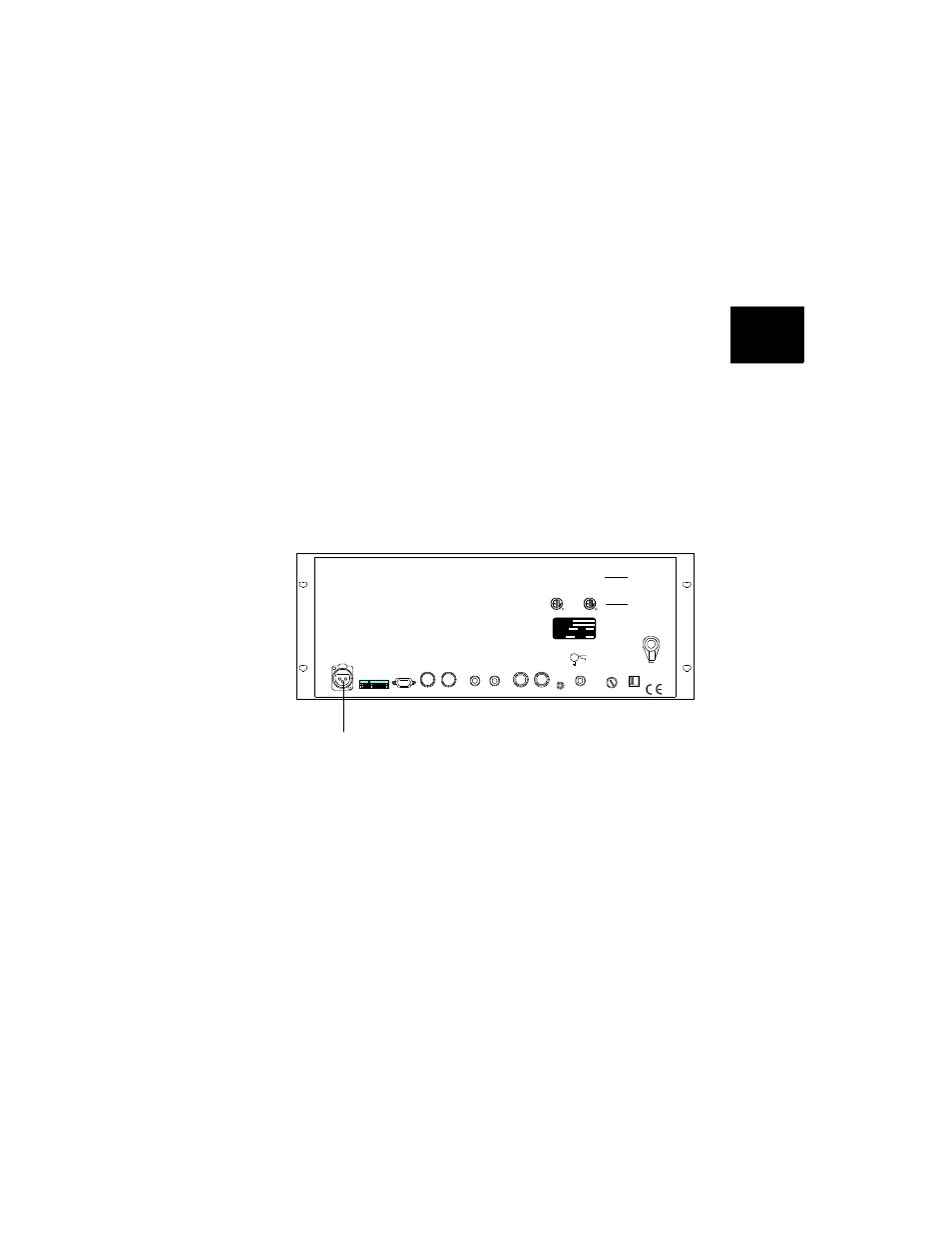 Linking fixtures to the controller, Figure 214 . connect the male end of a 3-pin xlr, Cyberlight lcd controller | Attach a male 3-pin xlr connector | High End Systems High End LCD Controller for Studio Color User Manual | Page 53 / 272