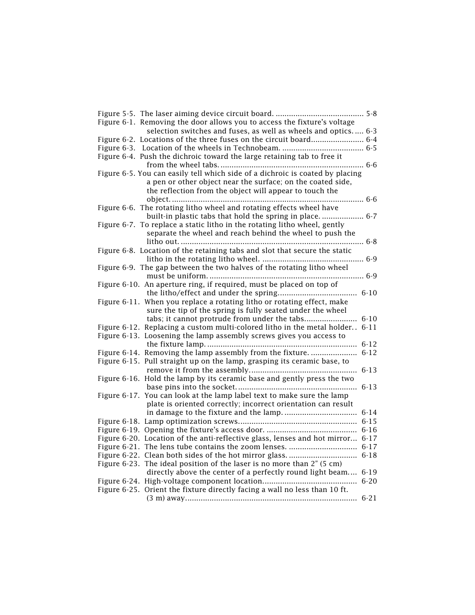 High End Systems Technobeam User Manual | Page 13 / 173