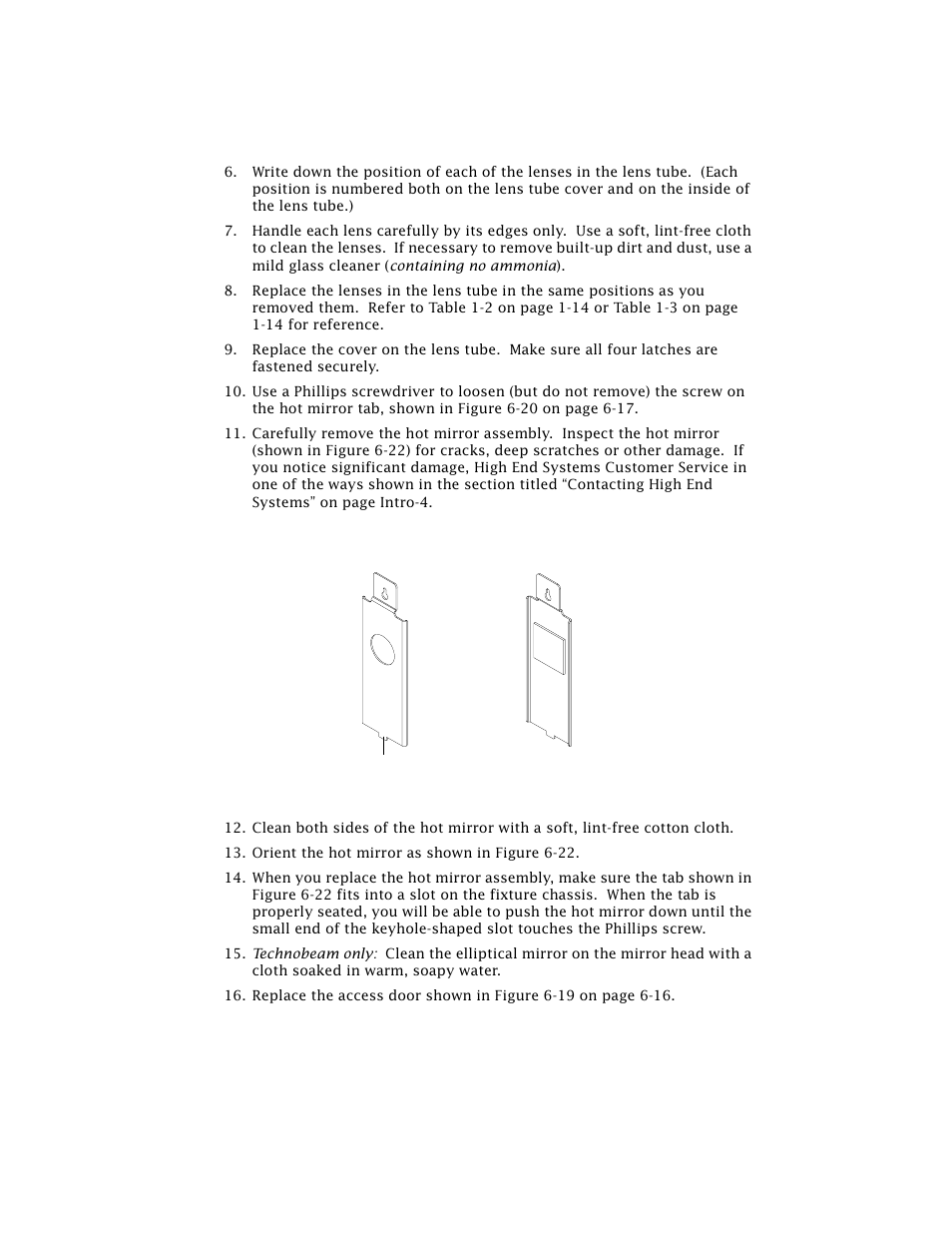 High End Systems Technobeam User Manual | Page 137 / 173
