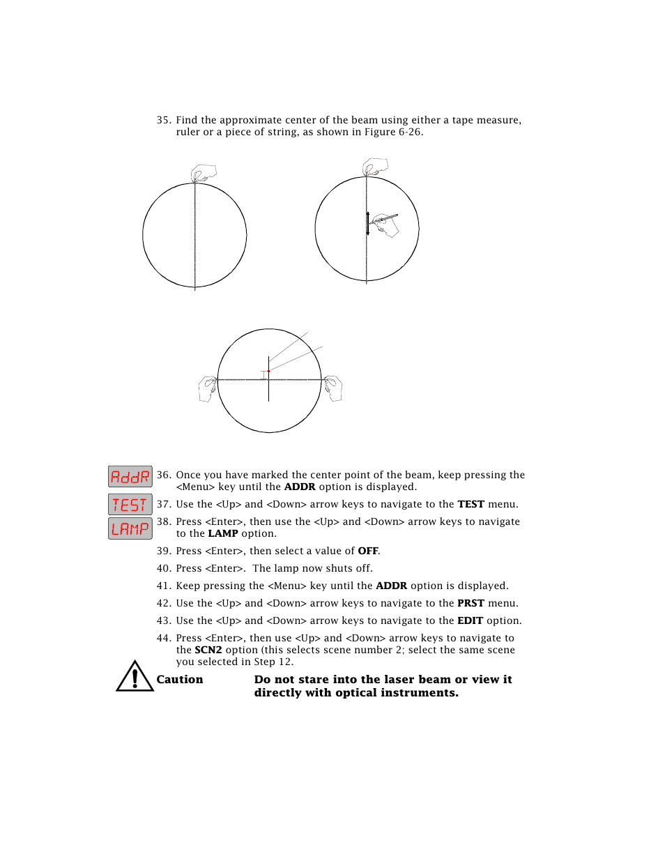 High End Systems Technobeam User Manual | Page 143 / 173