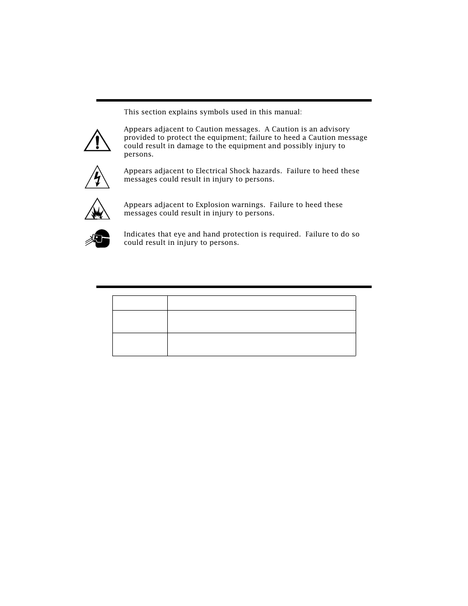 Symbols, Document conventions | High End Systems Technobeam User Manual | Page 26 / 173