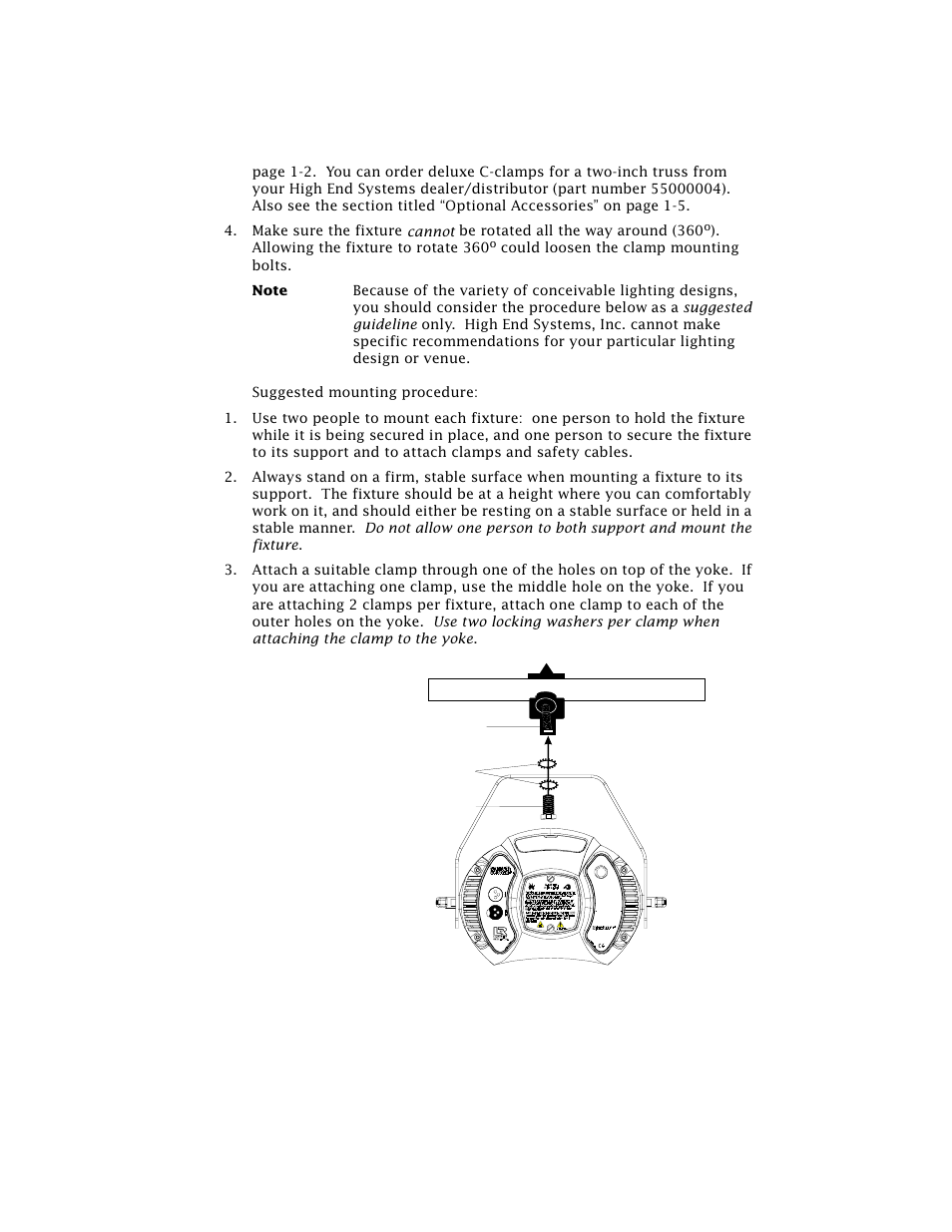 High End Systems Technobeam User Manual | Page 51 / 173
