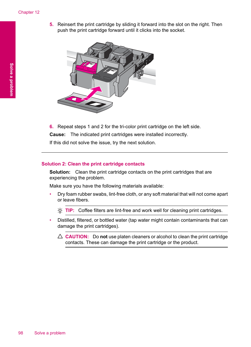 HP Photosmart C4780 User Manual | Page 100 / 120