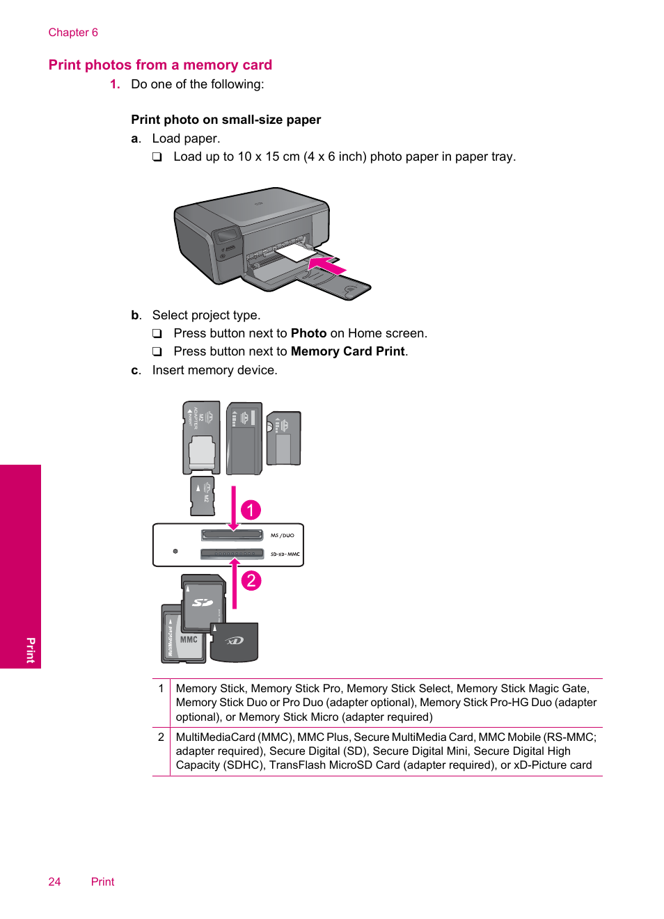 HP Photosmart C4780 User Manual | Page 26 / 120