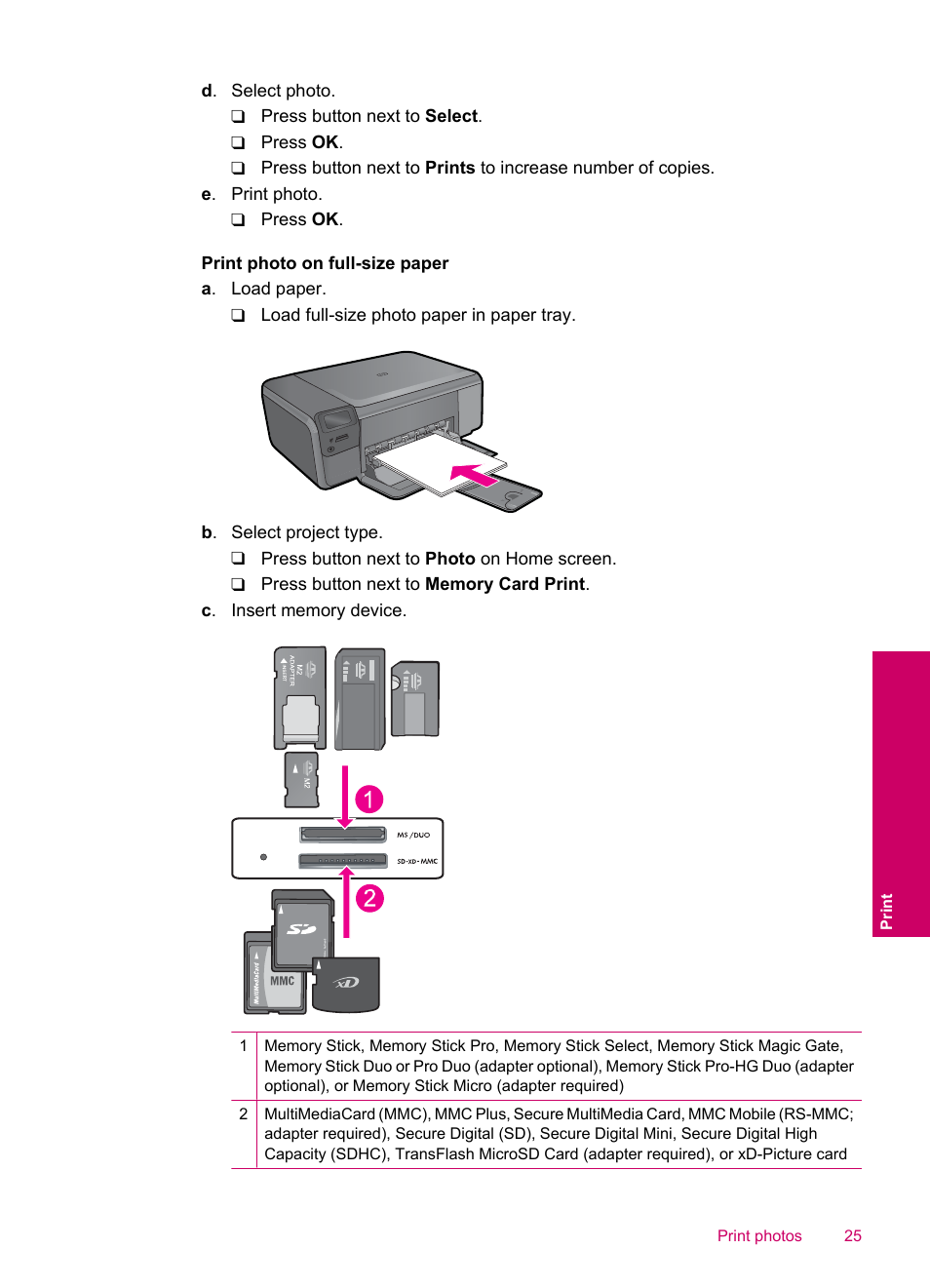 HP Photosmart C4780 User Manual | Page 27 / 120