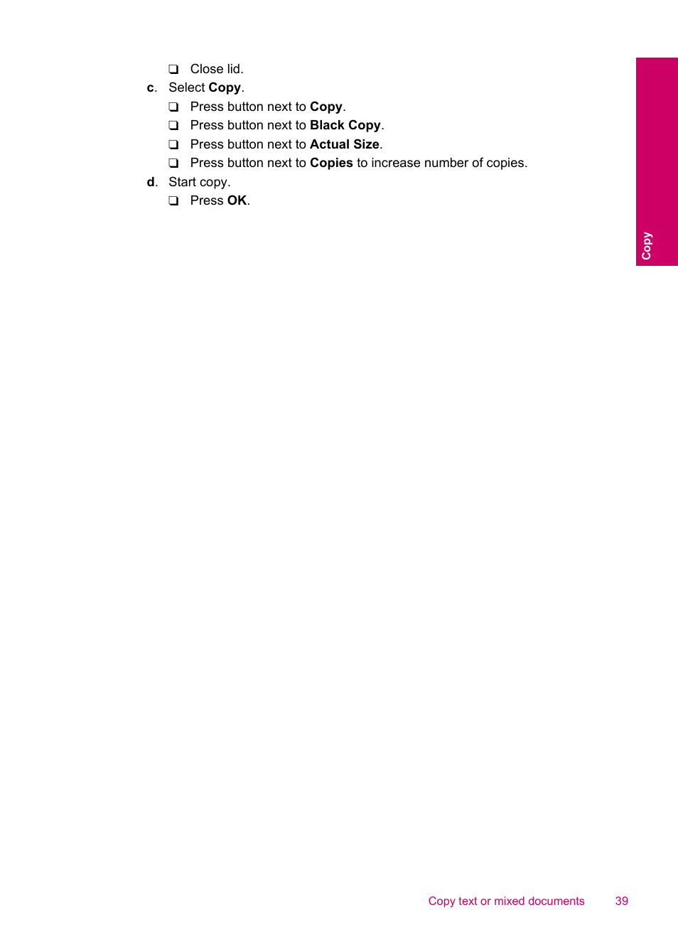 HP Photosmart C4780 User Manual | Page 41 / 120