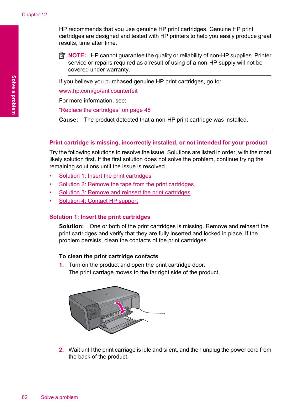 HP Photosmart C4780 User Manual | Page 84 / 120