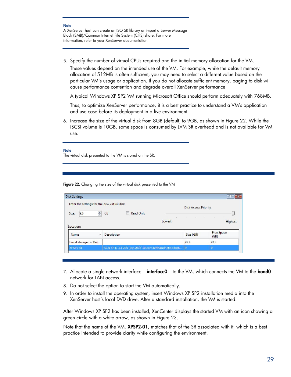 HPP Enterprises P4000 SAN User Manual | Page 29 / 63