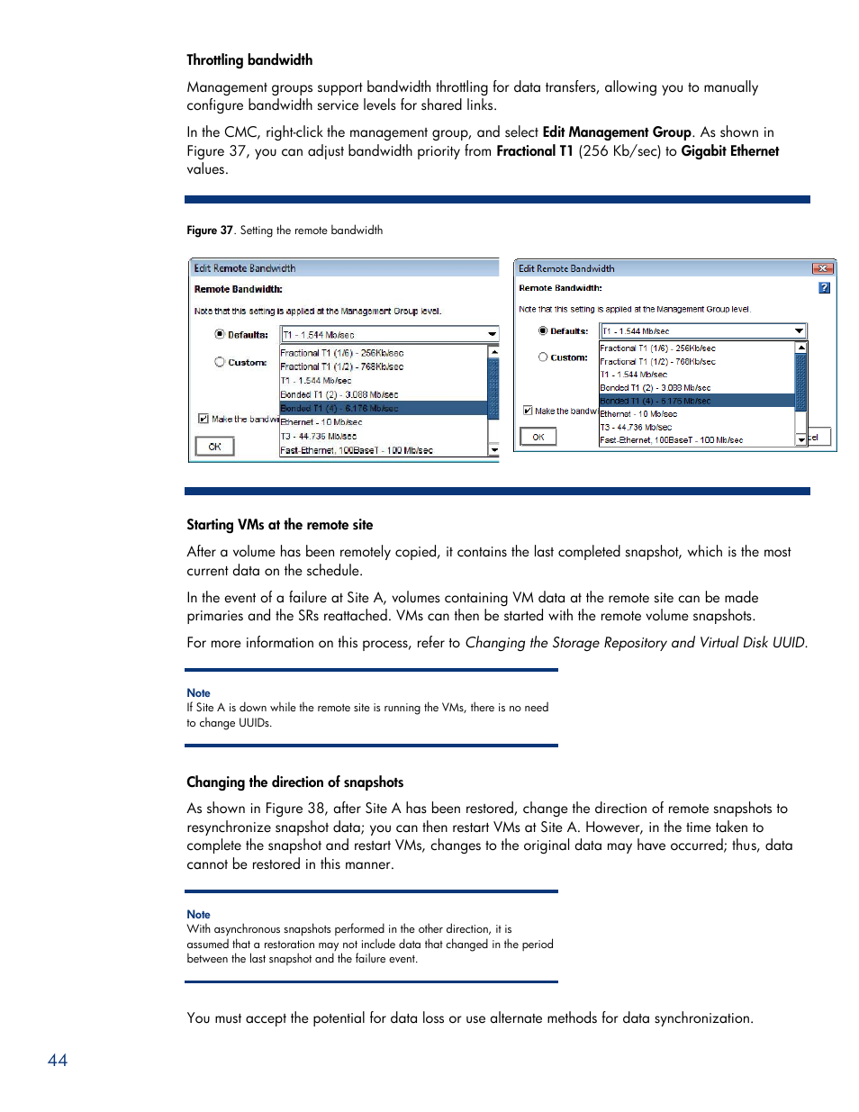 HPP Enterprises P4000 SAN User Manual | Page 44 / 63