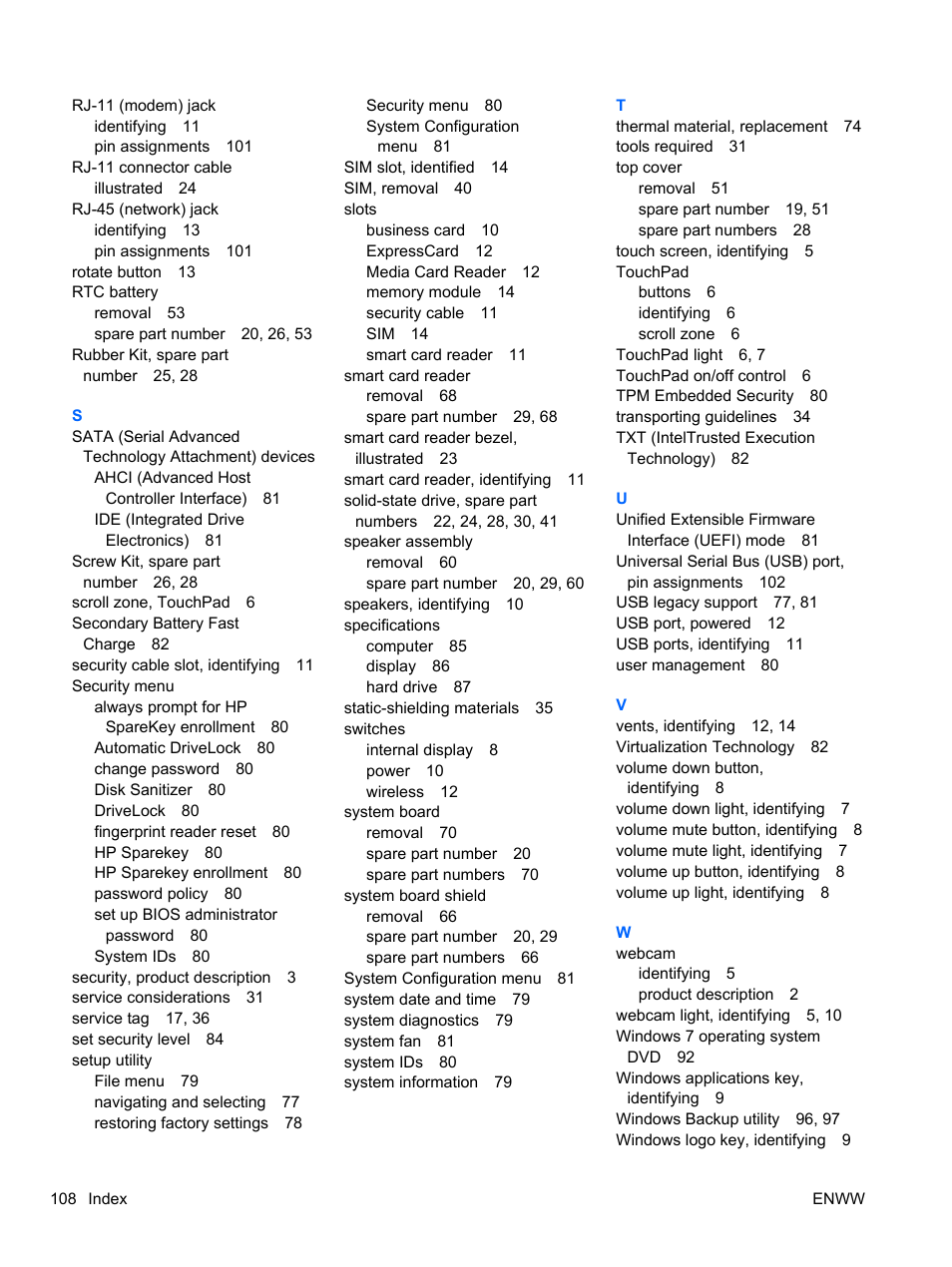 HPP Enterprises 2740P User Manual | Page 116 / 117