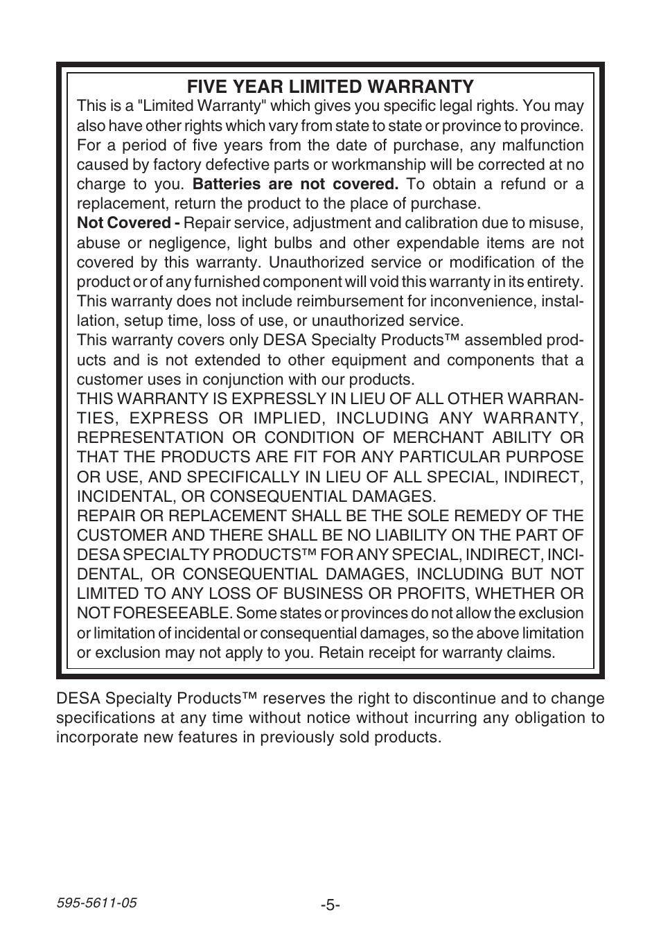 Heath Zenith SL-6172 User Manual | Page 5 / 16