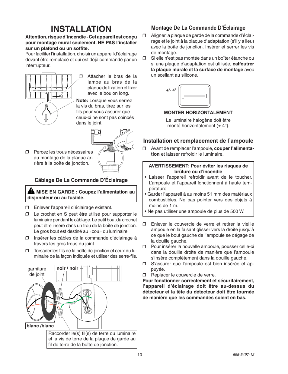 Installation | Heath Zenith SL-5311 User Manual | Page 10 / 12