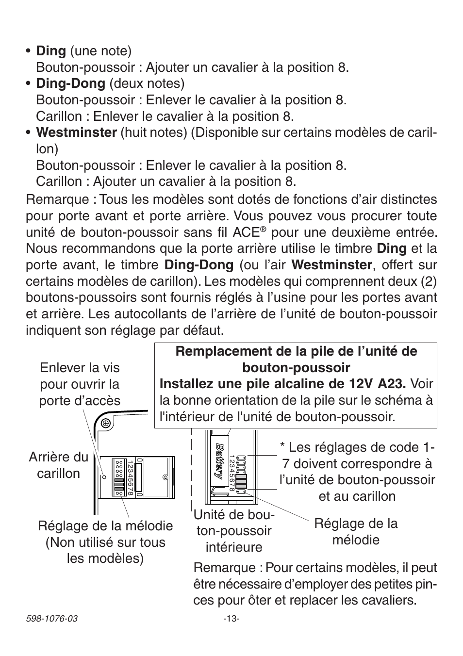 Heath Zenith 3106978 (AC-6196) User Manual | Page 13 / 16
