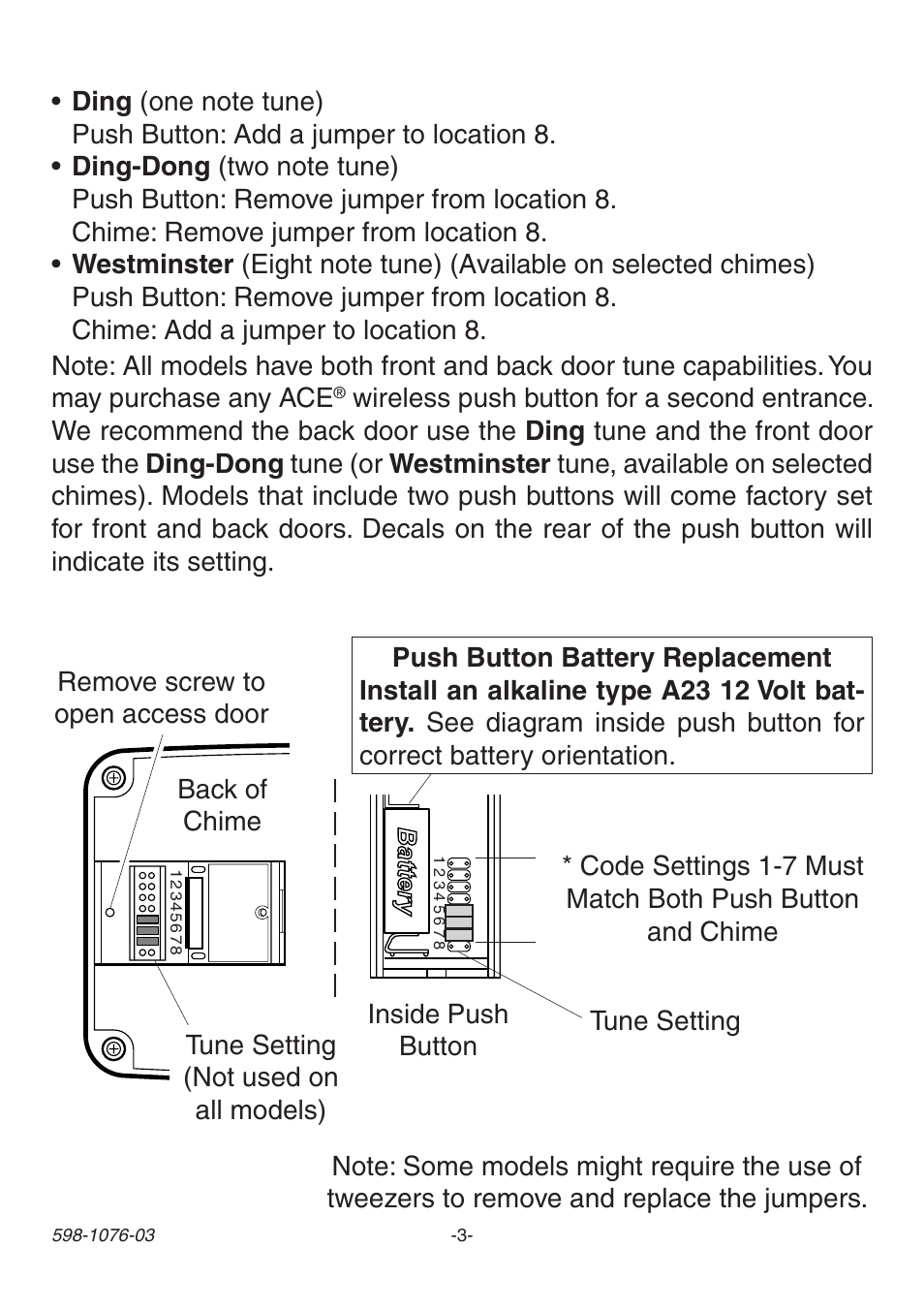 Heath Zenith 3106978 (AC-6196) User Manual | Page 3 / 16