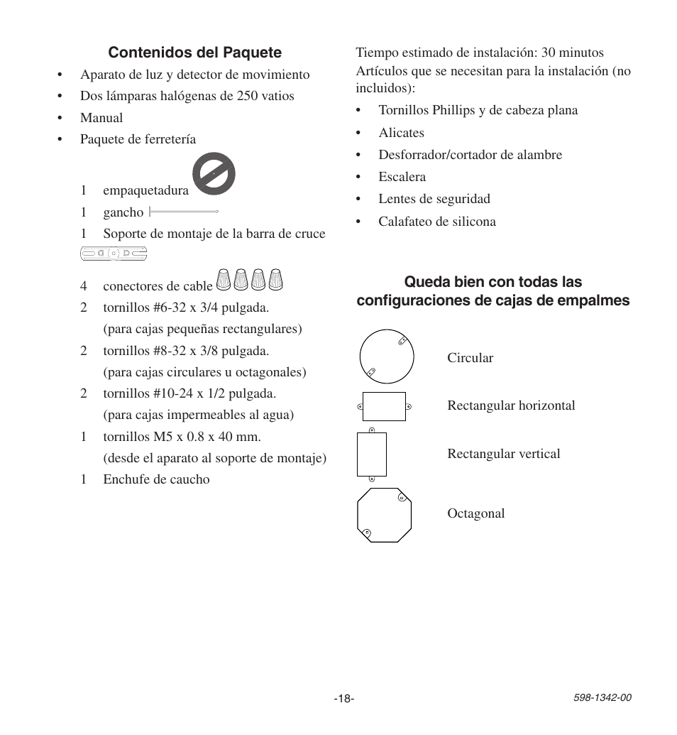 Heath Zenith Secure Home UT-9260-BZ User Manual | Page 18 / 42