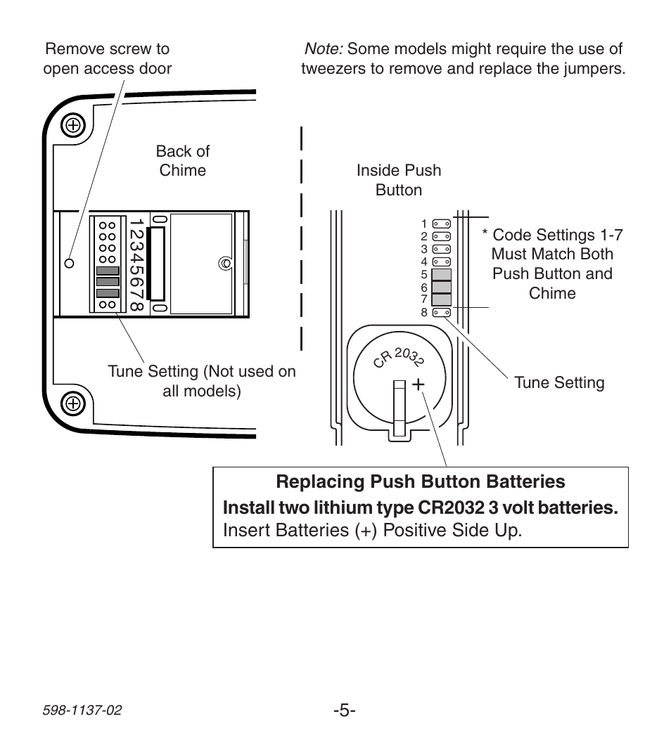 Heath Zenith Lighted Wireless Push Button Accessory User Manual | Page 5 / 24