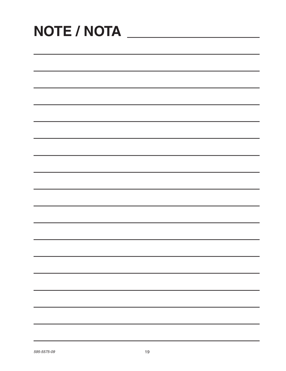 Heath Zenith SL-5512 User Manual | Page 19 / 20
