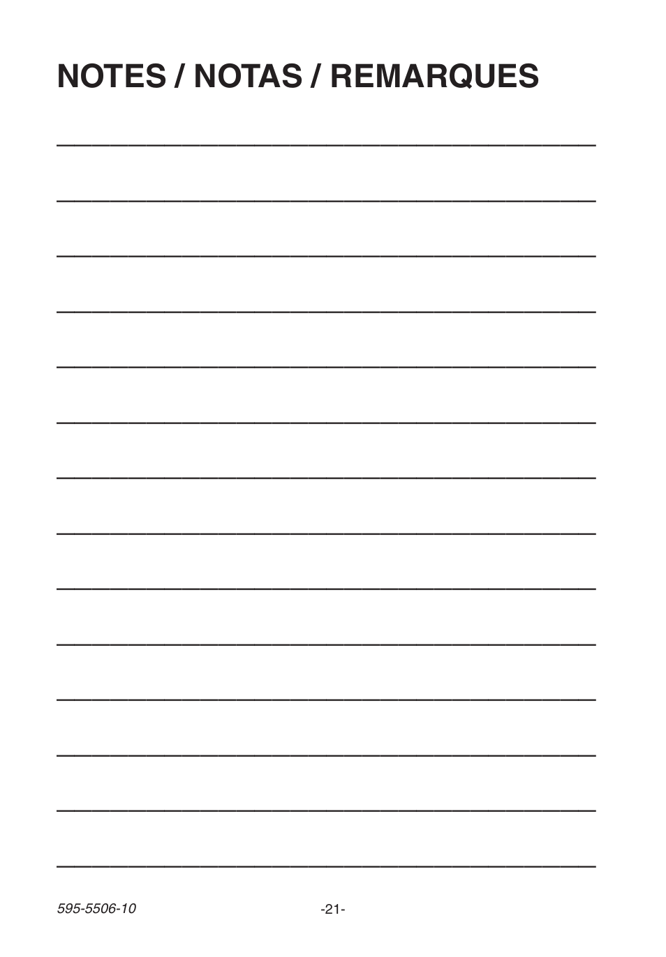 Heath Zenith DESA 6280 User Manual | Page 21 / 24