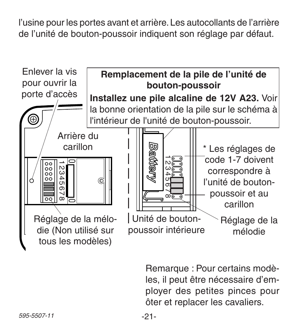 Heath Zenith Wireless Push Button Accessory SL-6290 Series User Manual | Page 21 / 24