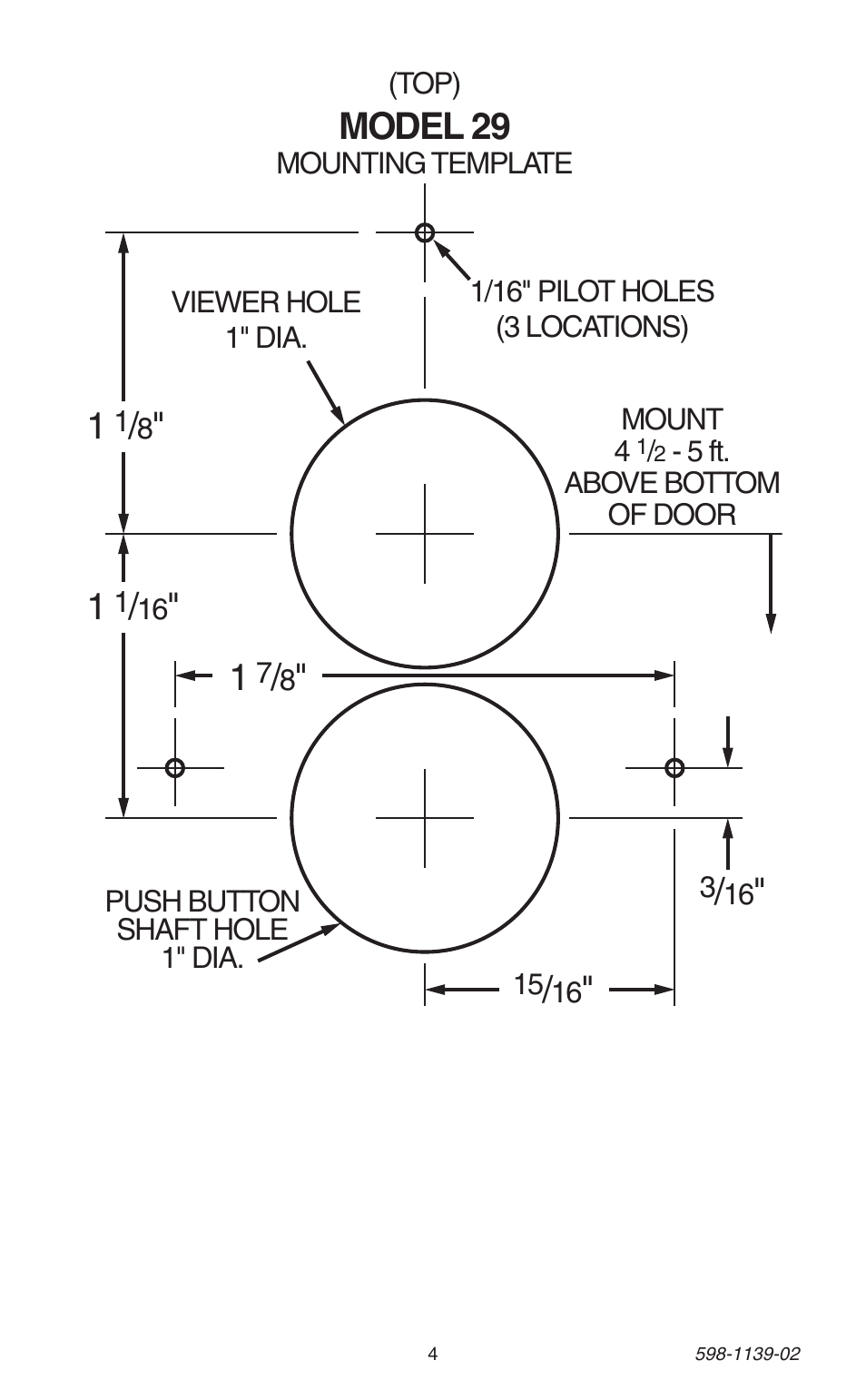 Model 29 | Heath Zenith 29 User Manual | Page 4 / 12