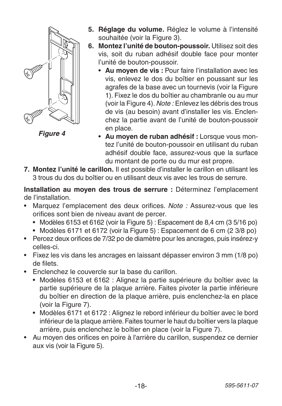 Heath Zenith Wireless Chime 6153 User Manual | Page 18 / 24