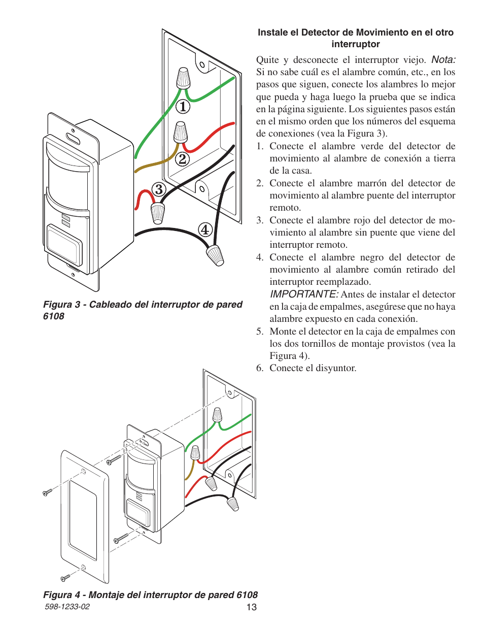 Heath Zenith 6108 User Manual | Page 13 / 28