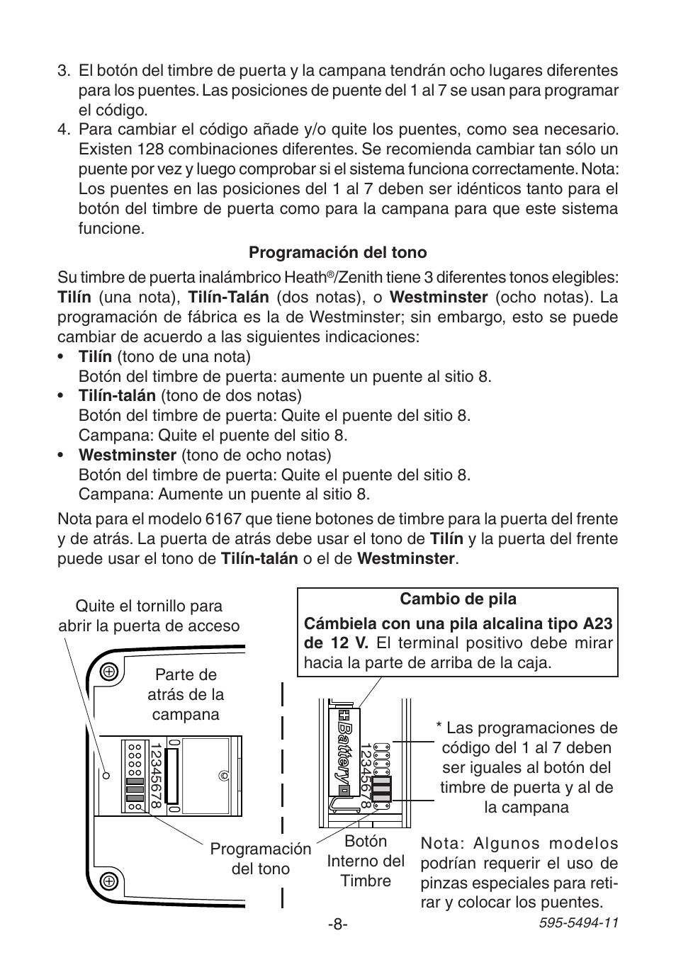 Heath Zenith SL-6166 User Manual | Page 8 / 16