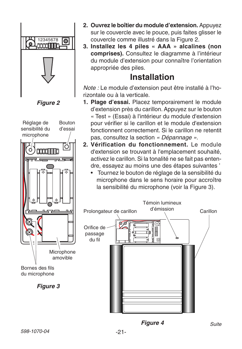 Installation | Heath Zenith Chime Extender 6157 User Manual | Page 21 / 32