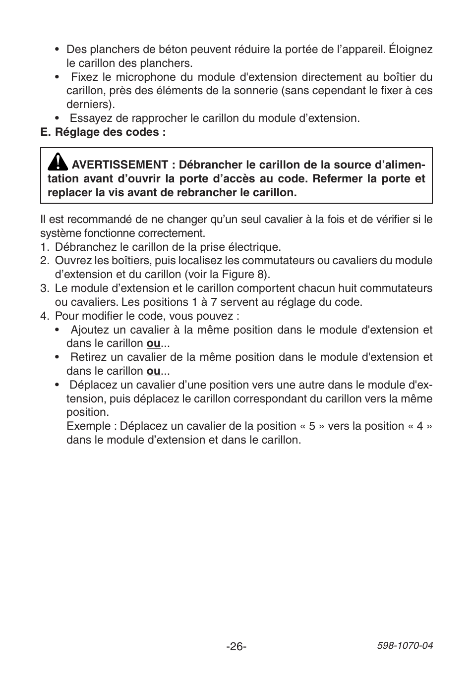 Heath Zenith Chime Extender 6157 User Manual | Page 26 / 32