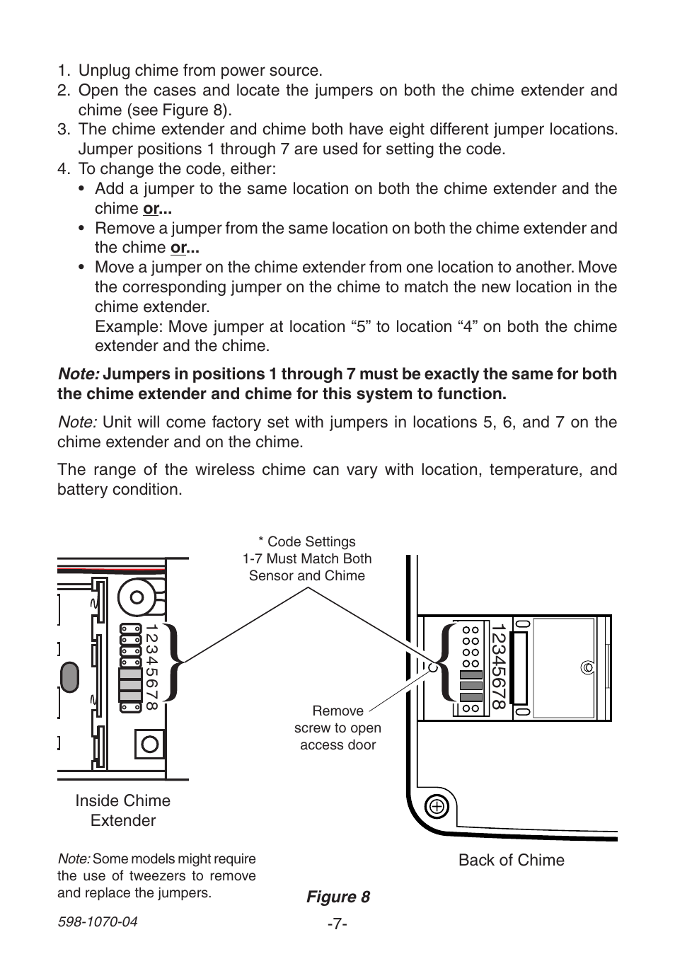 Heath Zenith Chime Extender 6157 User Manual | Page 7 / 32