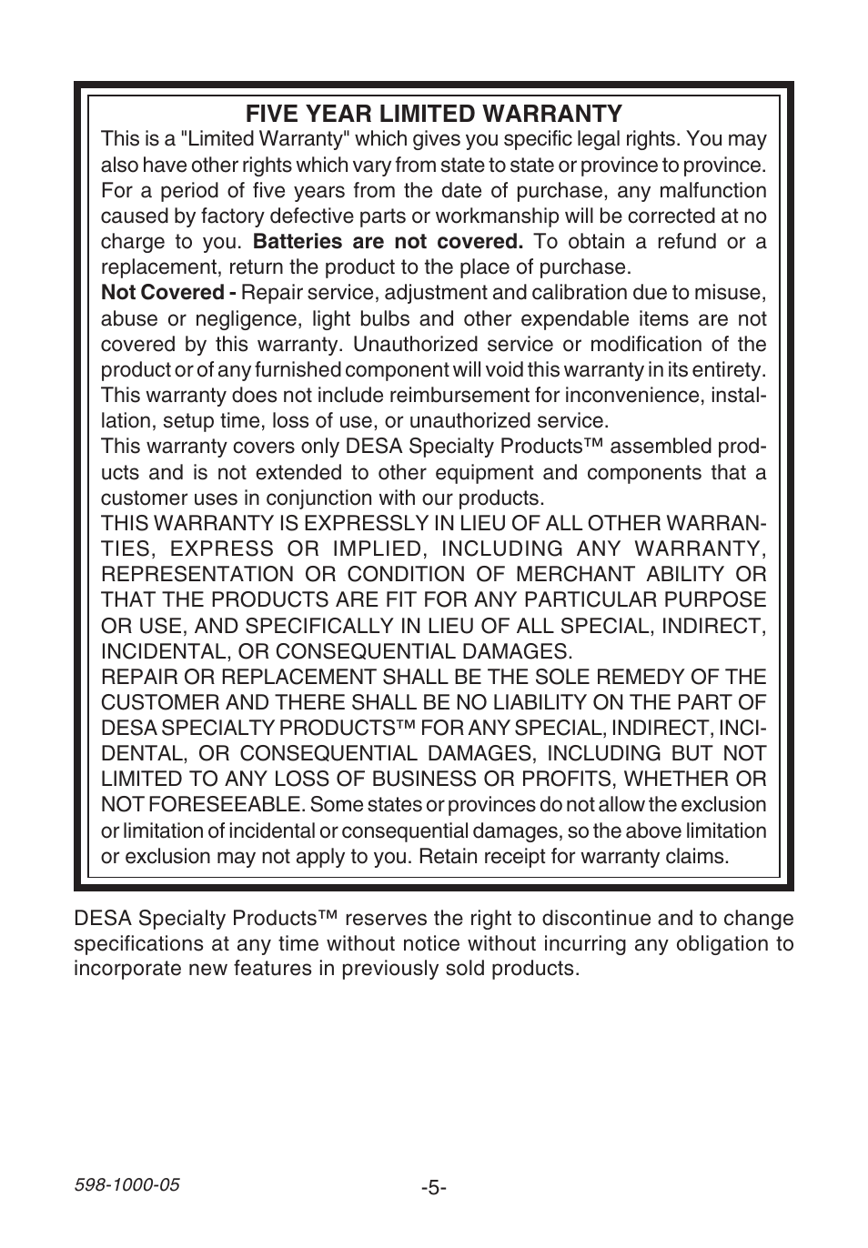 Heath Zenith DECORATIVE WIRELESS SL-6155 User Manual | Page 5 / 20