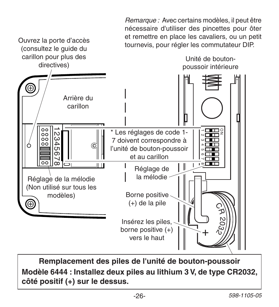 Heath Zenith Wireless Push Button Accessory 598-1105-05 User Manual | Page 26 / 32