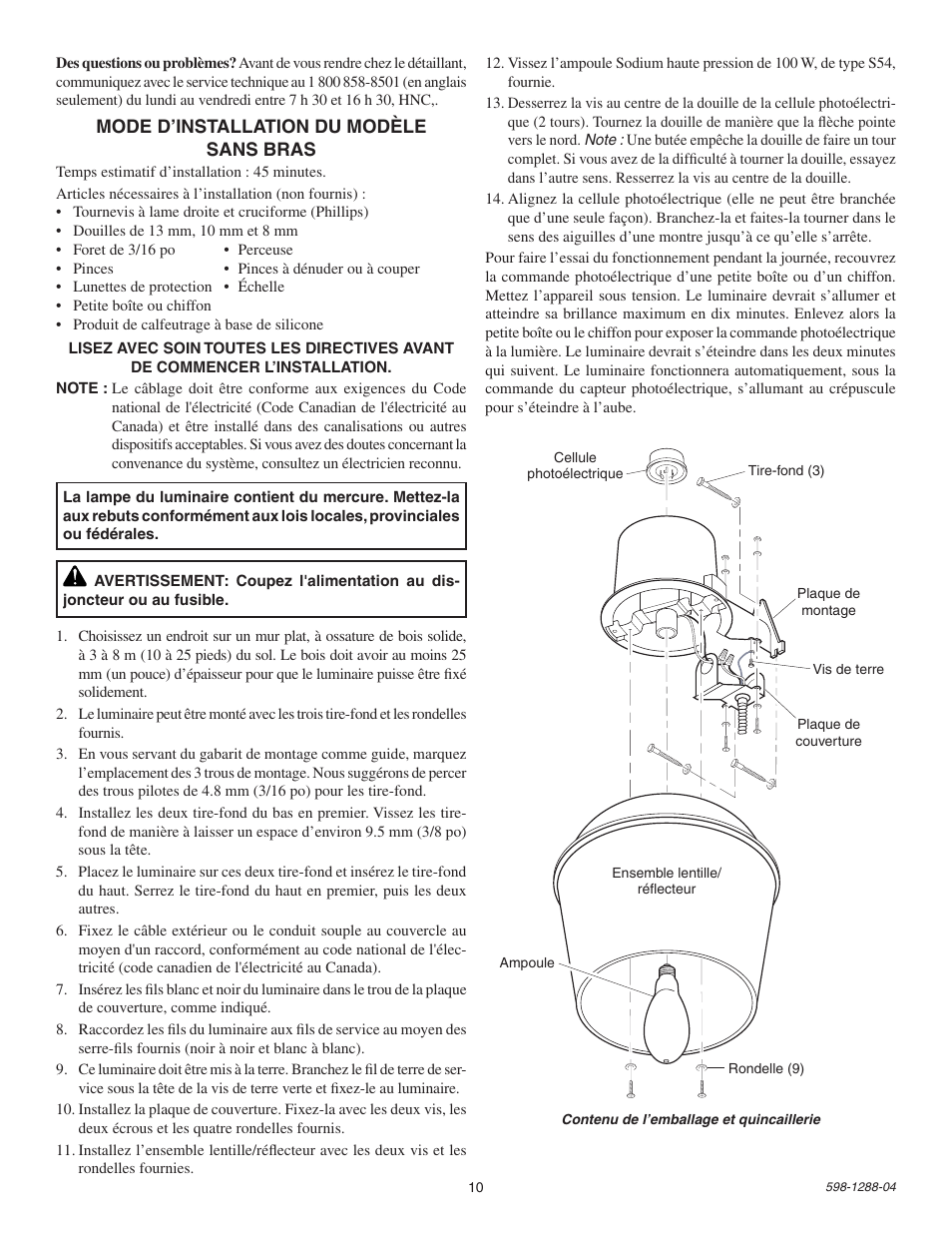 Heath Zenith UT-5666-AL User Manual | Page 10 / 12