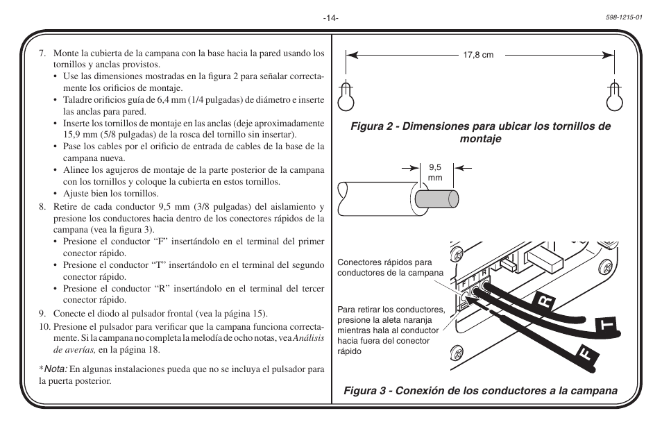 Rf t | Heath Zenith 598-1215-01 User Manual | Page 14 / 32