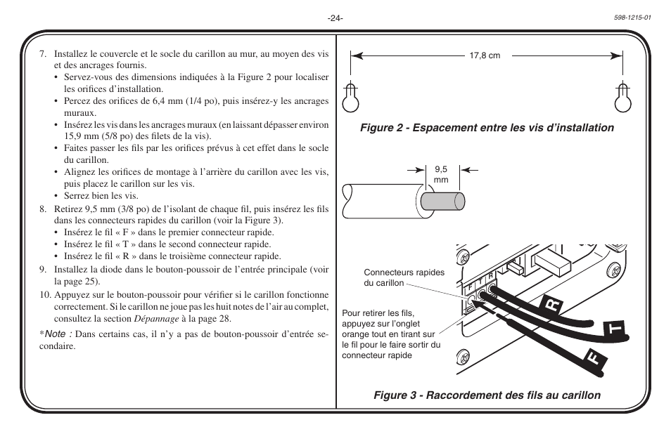 Rf t | Heath Zenith 598-1215-01 User Manual | Page 24 / 32