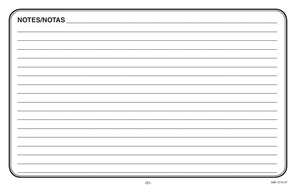 Heath Zenith 598-1215-01 User Manual | Page 31 / 32