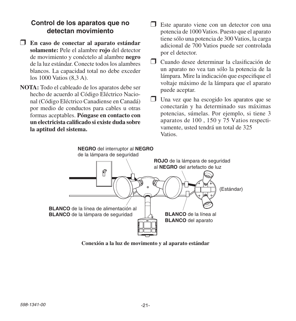 Heath Zenith Secure Home SH-9250-WH User Manual | Page 21 / 42