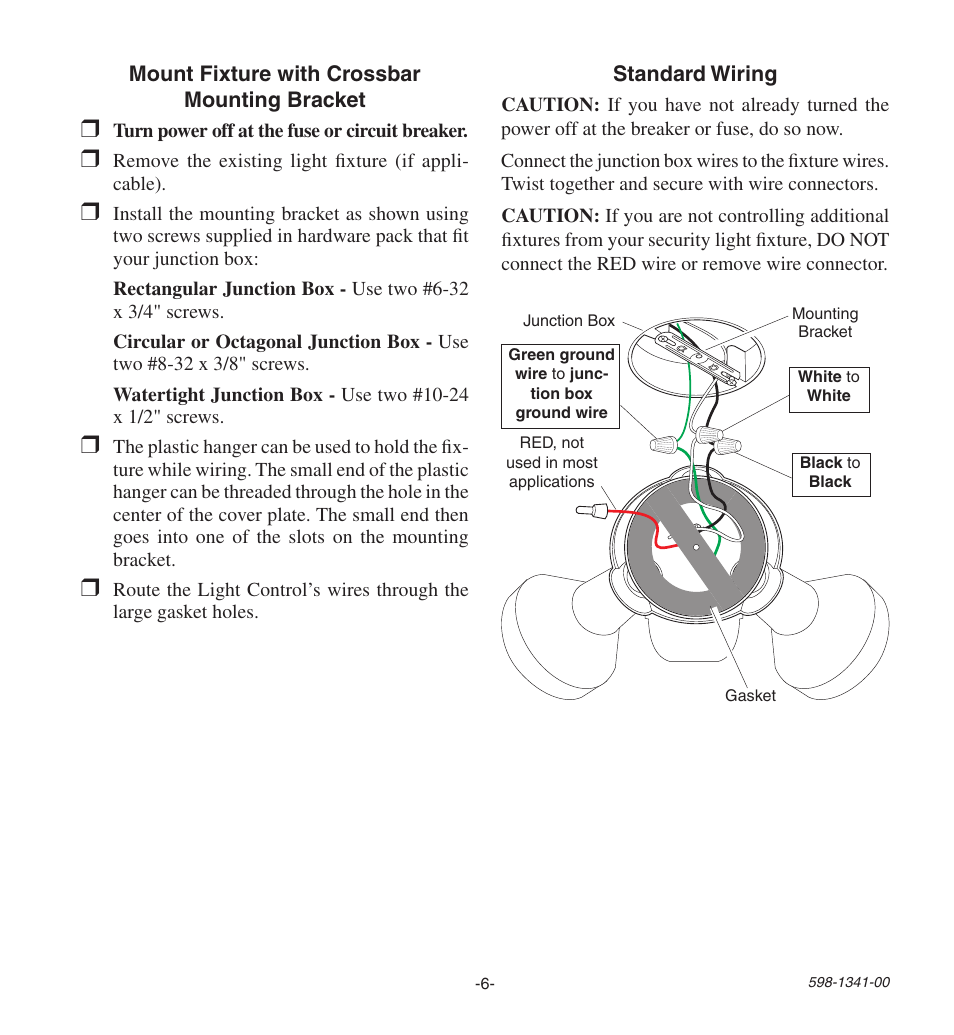 Heath Zenith Secure Home SH-9250-WH User Manual | Page 6 / 42