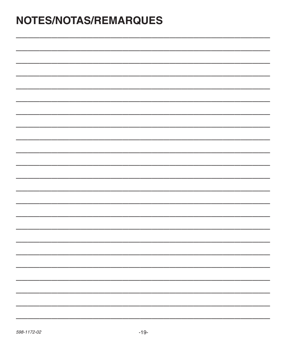 Heath Zenith 598-1172-02 User Manual | Page 19 / 20