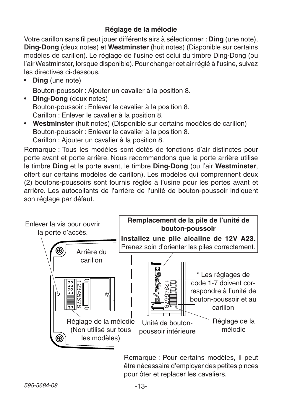 Heath Zenith 595-5684-08 User Manual | Page 13 / 16